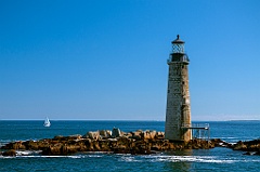 Graves Lighthouse with its Unique Dovetail Construction